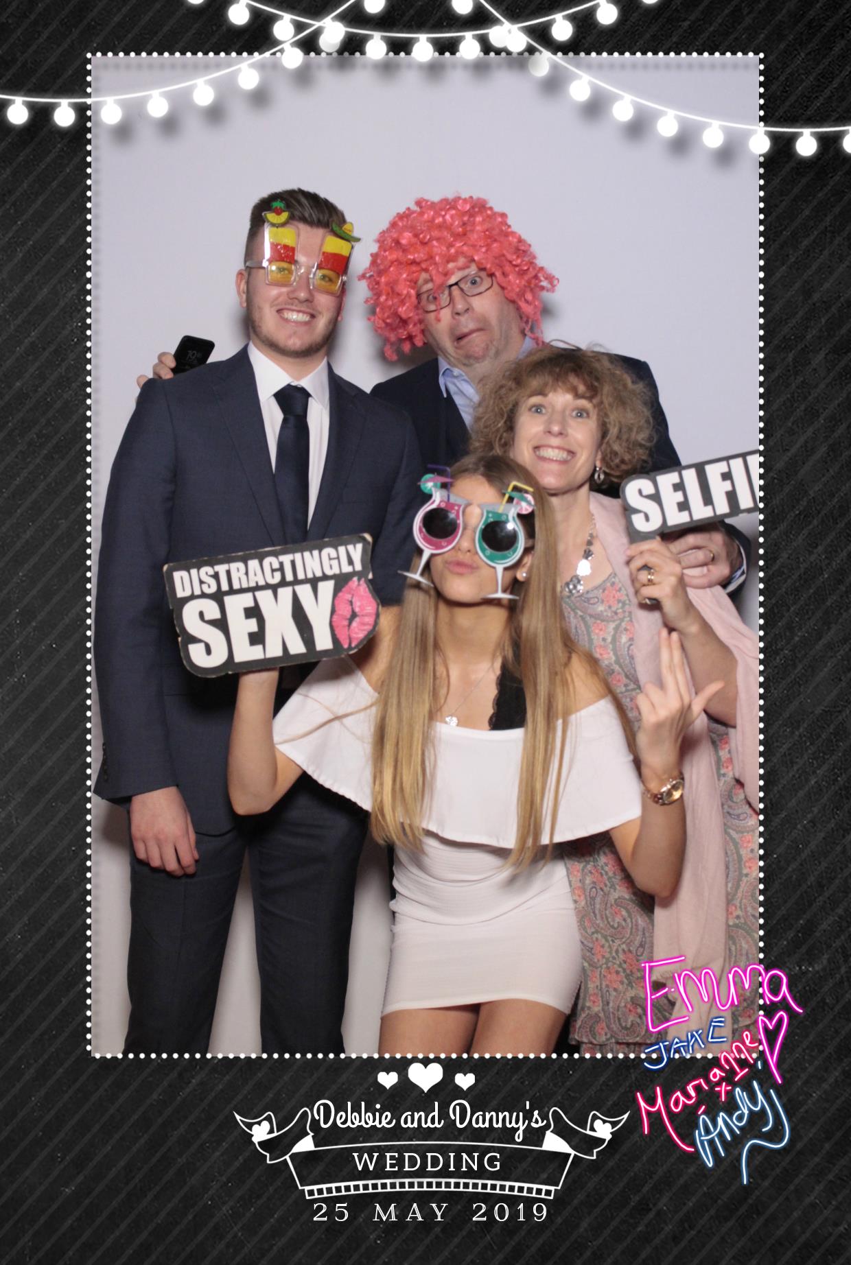 Debbie & Danny's Wedding | View more photos from the event at gallery.myphotoboothexperience.co.uk/u/MyPhotoBoothExperienceLtd/Debbie-Dannys-Wedding